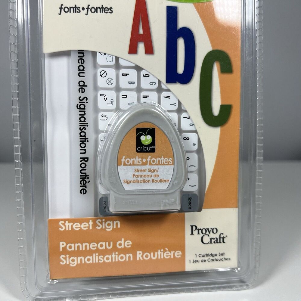 Cricut Street Sign Cartridge Up to 200 Images Brand New And Sealed! - Picture 3 of 4